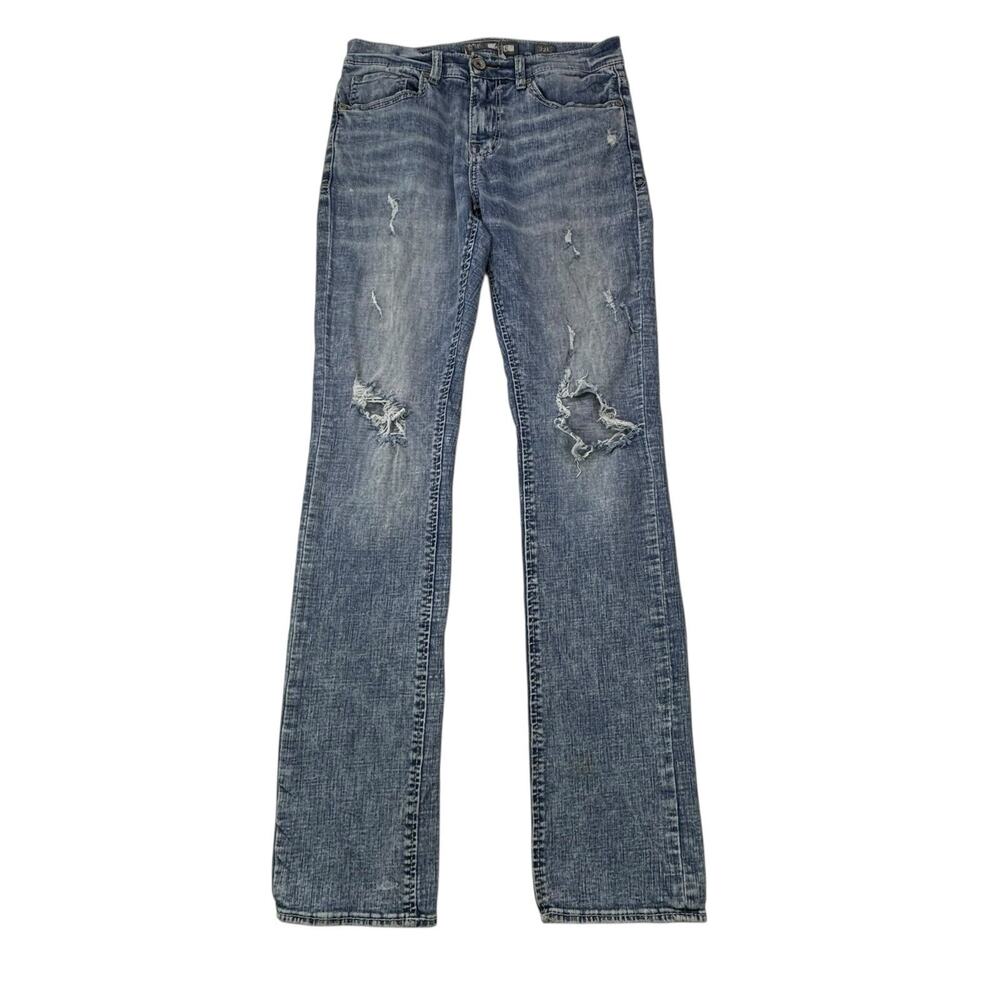 BKE Buckle Alec Straight Leg Jeans‎ Men's Tag 32L Actual 30" Waist x 33.5"Inseam